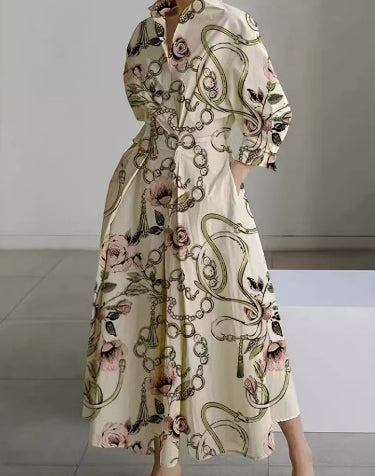 Robe Chemise Maxi d'Été