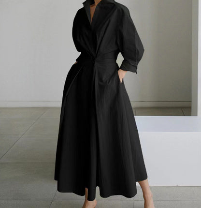 Robe Chemise Maxi d'Été