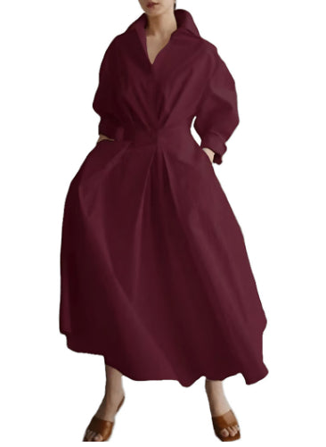 Robe Chemise Maxi d'Été