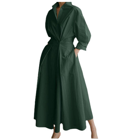 Robe Chemise Maxi d'Été