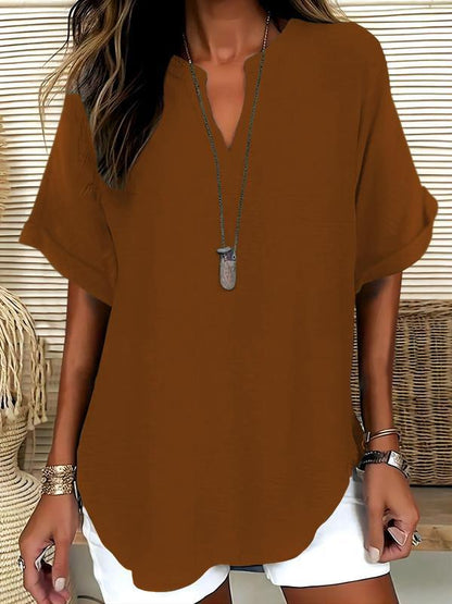 Blouse fluide et élégante