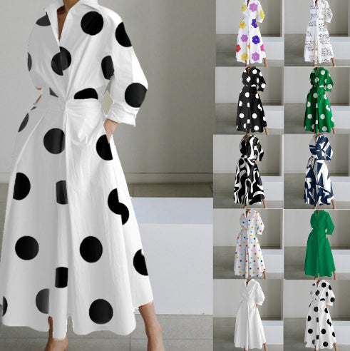 Robe Chemise Maxi d'Été