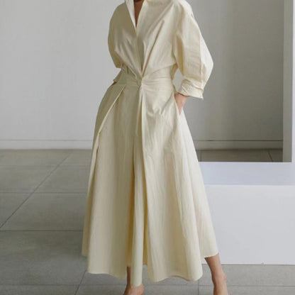 Robe Chemise Maxi d'Été