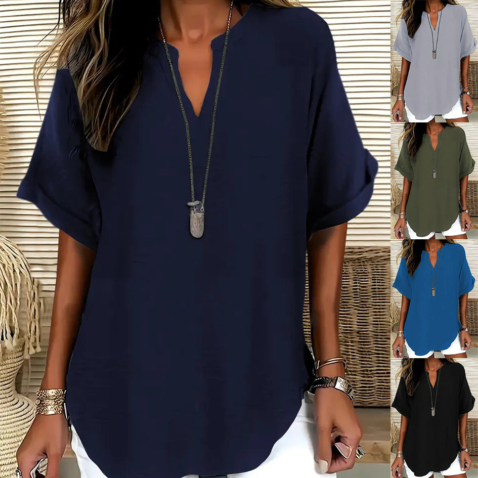 Blouse fluide et élégante