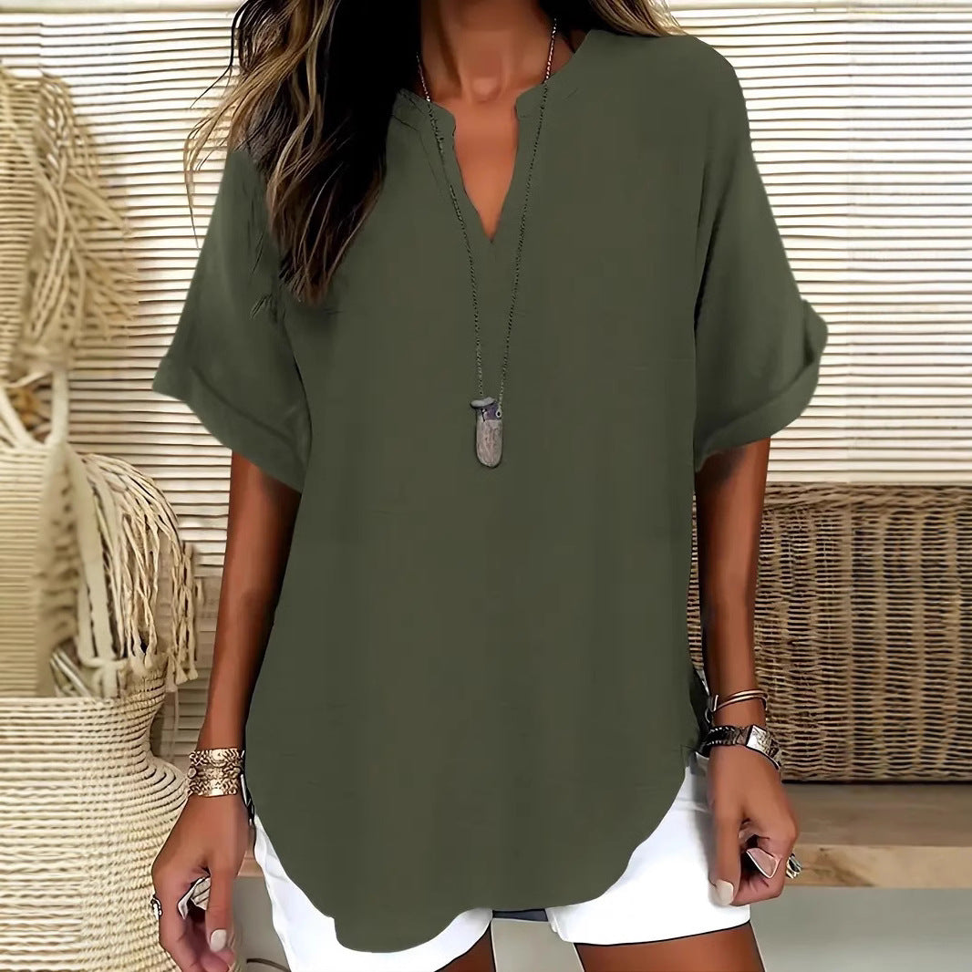 Blouse fluide et élégante
