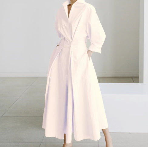 Robe Chemise Maxi d'Été